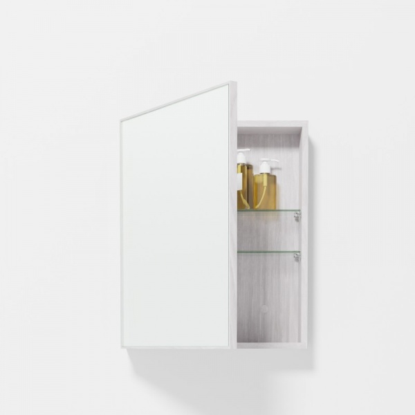 Oyster White Slimline Cabinet 550